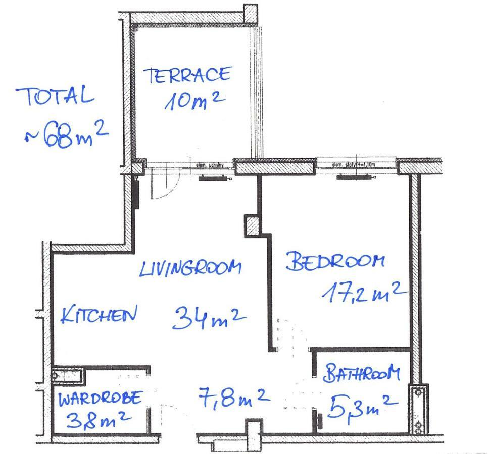 Torre Verona Apartment - 70M2, Terrace, Garage Красков Екстериор снимка